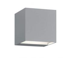 Trio Leuchten Adaja 226860287 LED Außen Wandleuchte, Aluminium, 2 x 3 Watt, Titan