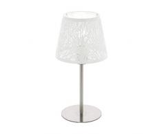 EGLO HAMBLETON Tischleuchte Stahl 60 W, nickel-matt