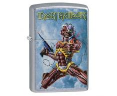 Zippo Iron Maiden Feuerzeug, Messing, Design, 5,83,81,2