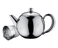 Café Ole RT-017X Teekanne, Edelstahl, 17 Fluid_Ounces, Stainless Steel Handle