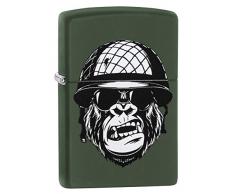 Zippo Feuerzeug, Grün, one Size