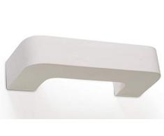 Sollux Lighting MAGNET Keramikwandleuchte, Keramik, Weiß