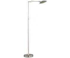 WOFI Standleuchte, 1-flammig, Serie Lou, 1 x LED, 6 W, 18-19 V, Höhe 137.5 cm, Durchmesser 25 cm, Ke