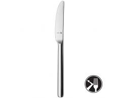 WMF Atic Menümesser mono 23,3 cm, Cromargan protect, Edelstahl poliert, glänzend, Monobloc-Messer, kratzbeständig, spülmaschinengeeignet