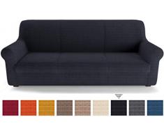PETTI Artigiani Italiani Sofabezug 2 Plazas (130 a 170 cm) Schwarz