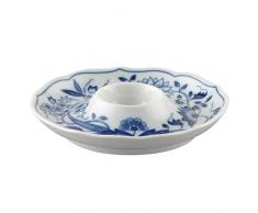 Hutschenreuther 02001-720002-15525 Zwiebelmuster Eierbecher mit Ablage, blau