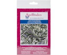 M-Bossabilities Ornamente Swirls Spellbinders Embossing Ordner, Mehrfarbig, Farbe
