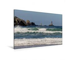 Premium Textil-Leinwand 120 x 80 cm Quer-Format Baie des TrÃ©passÃ©s | Wandbild, HD-Bild auf Keilrahmen, Fertigbild auf hochwertigem Vlies, Leinwanddruck von Klaus Hoffmann