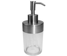 Fantasia Seifenspender, mit Edelstahlpumpe, Höhe: 15 cm, ø 6,7 cm, Acryl/Edelstahl
