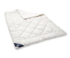 Badenia Bettcomfort Irisette Merino wash Steppbett Duo mit Baumwollbezug für den Winter, 155 x 200 cm