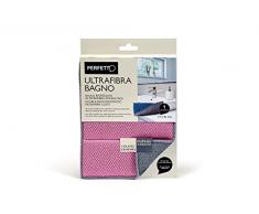 Perfekt ultrafibra Tuch Badezimmer, Stoff, Avio/Puder, 17 x 21 x 0.5 cm