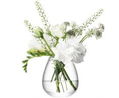 LSA International 9,5 cm Blume Mini Tisch Vase, transparent