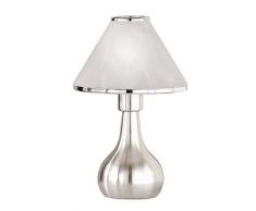 Trio Leuchten Tischleuchte Gerrit 5930011-01, Metall Nickel matt, exkl. 1x E14