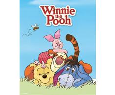Winnie Puuh der Bär - Pooh- Characters Filmposter Zeichentrick Disney - Grösse 40x50cm