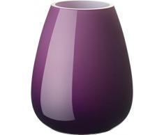Villeroy & Boch Drop Kleine Vase Dark Lilac, 12 cm, Glas, Lila