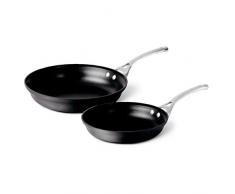 Calphalon modernes Hard-Anodized Aluminium Aluminiumguss Kochgeschirr, Set, 10-TLG, Bronze, Antihaft, Schwarz, 2Piece