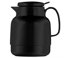 Helios Mondo Push Kunststoff Isolierkanne Drehverschluss mit Drucktaste 1,3 l schwarz