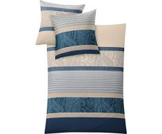 Kleine Wolke 6162271954 Bettwäsche Cambridge / 155 x 220 cm/Taupe