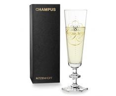 RITZENHOFF Next Champus Champagnerglas von Peter Horridge, aus Kristallglas, 100 ml