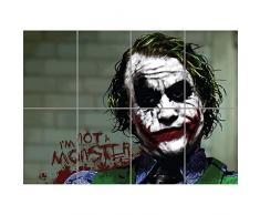 Doppelganger33 LTD Batman Joker Im Not A Monster Cult Classic Movie Film Comic Book Wand Kunst Multi Panel Poster drucken 47x33 Zoll
