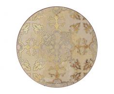 Creative Tops Platzsets mit Kork-Rückseite, bedruckt, rund, Kork, Coasters