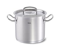 Fissler original-profi collection / Edelstahl-Topf (2,6 L - 16 cm) hoher Kochtopf mit Deckel, innenskalierung, rostfrei, alle Herdarten, Induktion