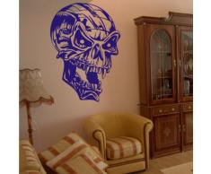 INDIGOS 4052166167659 Wandtattoo w918 Teufel der HÃ¶lle Wandaufkleber, 96 x 65 cm, blau