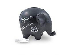 Spardose Elefant mit Kreide