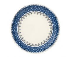 Villeroy & Boch Casale Blu Brotteller, Premium Porzellan, blau/weiß, 16cm