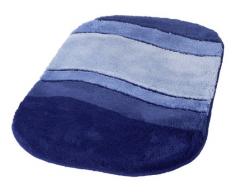 Kleine Wolke 5476712360 Badteppich Siesta, 60 x 100 cm, Sorrento-azurblau