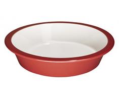 Denby Auflaufform, rund, Halo, Steingut, Granatapfel, 26.5 x 26.5 x 6.0 cm