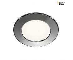 SLV DL 126 Einbauleuchte, Aluminium, chrom