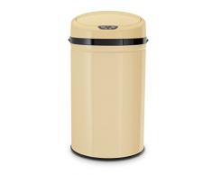 ECHTWERK EW-AE-0249 Abfalleimer 30 L mit IR Sensor, Inox Vanilla
