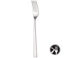 WMF Corvo Menügabel, 21,0 cm, Cromargan protect Edelstahl mattiert, kratzbeständig, spülmaschinengeeignet