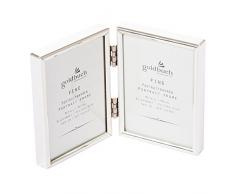 Goldbuch Galerierahmen, Fine, Für 2 Bilder im Format 6x9, Metall, Silberfarben, 960266