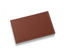 Louis Tellier NPP61-M Schneidebrett mit Saftrille, 60 x 40 x 2 cm