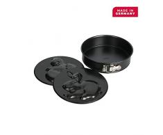 Kaiser Inspiration 3in1 Springform, rund 26 cm, 2 Motivböden, Ostern, runde Motiv-Backform, antihaftbeschichtet, auslaufsicher