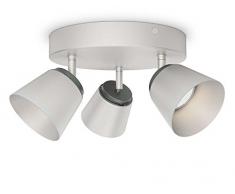 Philips Lighting Dender Spot, Metall, 4 W, Edelstahl gebürstet