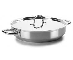 LACOR 54650s Paella-Pfanne ohne Deckel D.50 cm Chef-Luxe