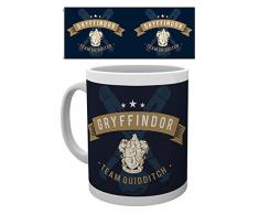 Harry Potter - Team Quidditch - Keramik Tasse - Größe Ø8,5 H9,5cm