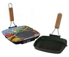 Bormioli Rocco Risoli Grillpfanne cm.20 x 20 Grillrost Risoli