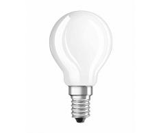 Osram LED Star Classic P Lampe, in Tropfenform mit E14-Sockel, nicht dimmbar, Ersetzt 40 Watt, Matt, Warmweiß - 2700 Kelvin, 1er-Pack