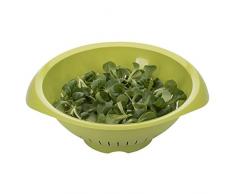 Westmark Seiher mit breitem Rand, Innendurchmesser: 25 cm, Kunststoff, Apfelgrün, 2424227A