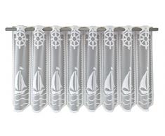 Anna Cortina Boot Gardine, Stoff, weiß, 60 x 100 cm