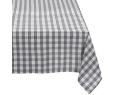 Cassa Luyton Cuba Tischdecke mit Saum, 140 x 140 cm, grau