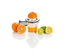 Lurch 221490 Zitruspresse mit Deckel Kunststoff, iron grau, 12 x 12 x 17 cm
