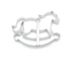 Ausstecher Schaukelpferd 16 cm Edelstahl