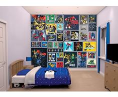 Walltastic 43831 Transformers Robots in Disguise, Tapete, Wandbild, Paper, bunt, 52,5 x 7 x 18,5 cm