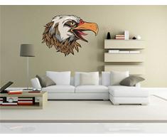 INDIGOS KAR-Wall-Misc4-Eagle4-70 Wandtattoo Misc4-Eagle4 - majestÃ¤tischer Adler - Wandaufkleber 70 x 52 cm