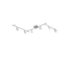 Paul Neuhaus 8646-17 A+ Deckenleuchte Eisen, 4 W silber